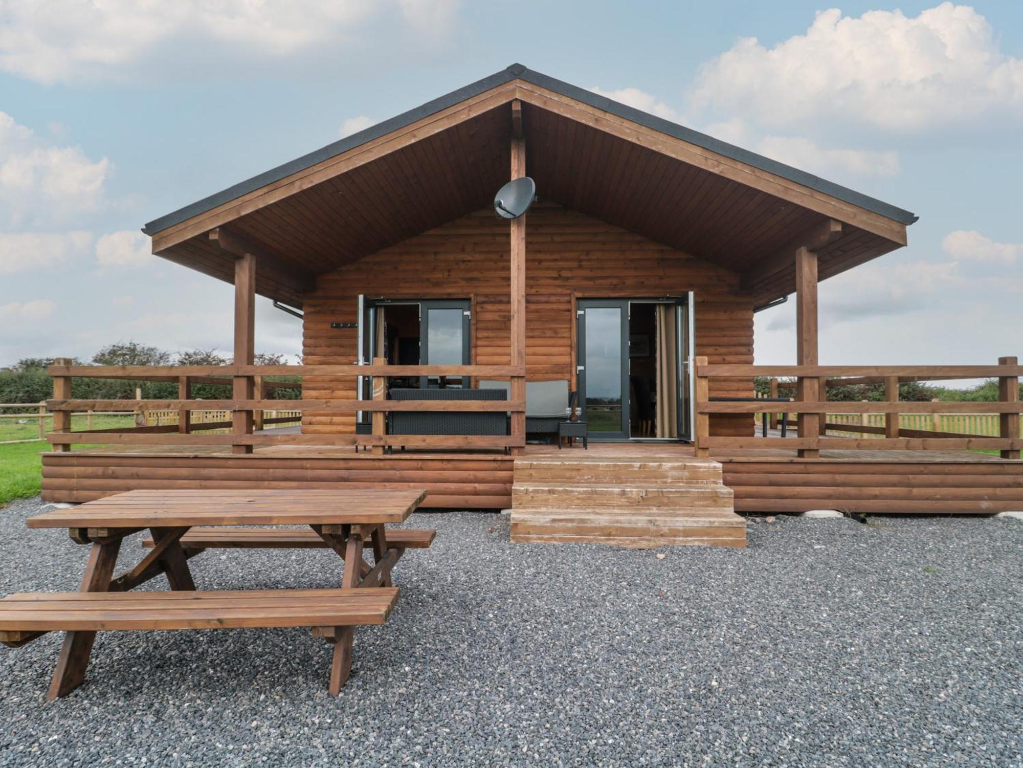 The Lodge At Crossroads Farm Bridgwater Bagian luar foto